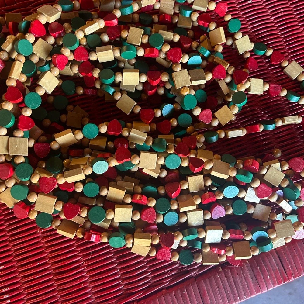 Colorful Beaded garlands Necklace